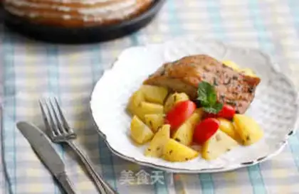 Make A roasted potato mackerel step 8