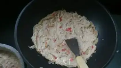 Make Tomato eggcakes step 3