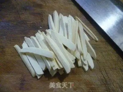 Make Tofu dry seaweed step 1