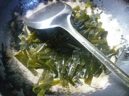 Make Tofu dry seaweed step 4