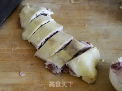 Make White chicken in the private room step 9