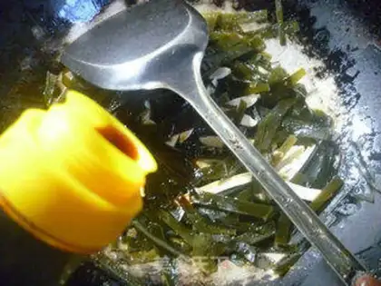 Make Tofu dry seaweed step 6
