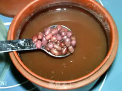 Make Red bean milk step 8