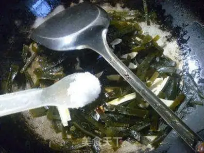 Make Tofu dry seaweed step 7