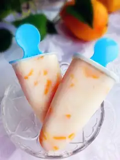 Make Mango yogurt ice step 5