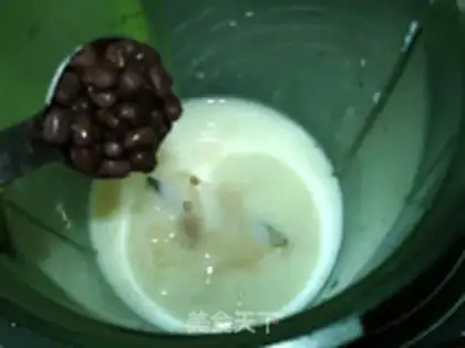 Make Red bean milk step 10