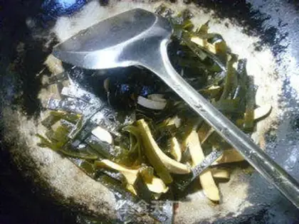 Make Tofu dry seaweed step 9