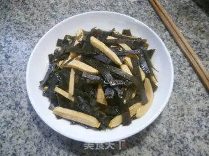 Make Tofu dry seaweed step 10