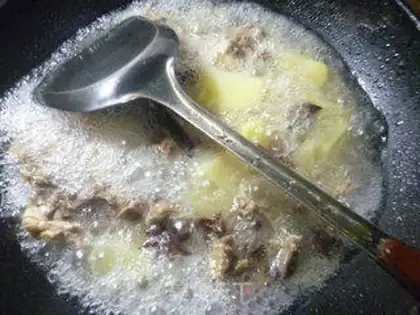 Make Potato fried chicken bones step 6