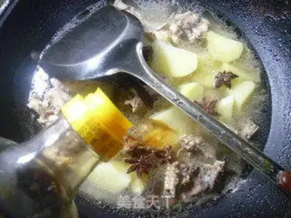 Make Potato fried chicken bones step 7