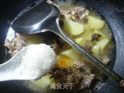 Make Potato fried chicken bones step 8