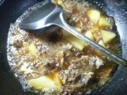 Make Potato fried chicken bones step 10