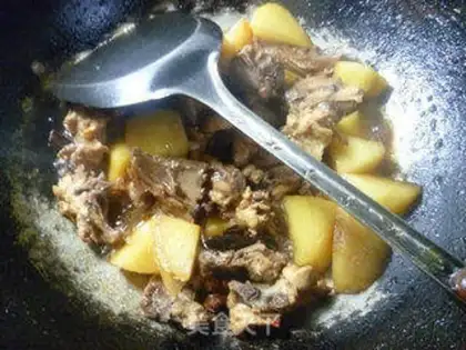 Make Potato fried chicken bones step 11