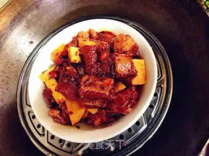 Make Steamed ribs step 14
