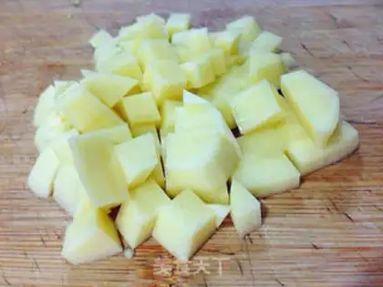 Make Sausage potato rice step 2