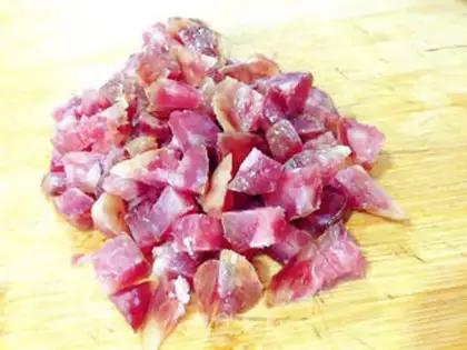 Make Sausage potato rice step 3