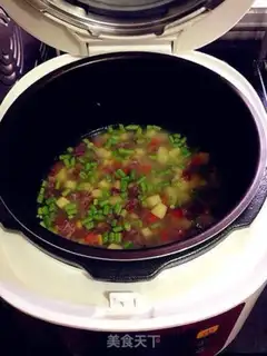 Make Sausage potato rice step 7