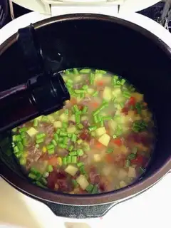 Make Sausage potato rice step 8