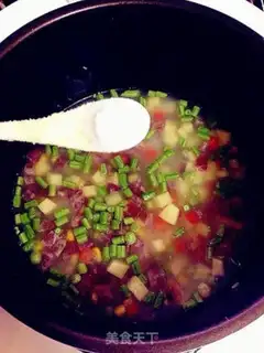Make Sausage potato rice step 9