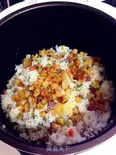 Make Sausage potato rice step 12