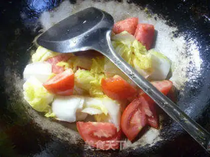 Make Tomato fried dolls step 5