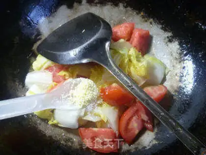 Make Tomato fried dolls step 8