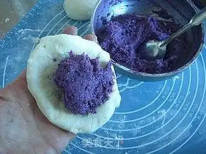 Make Purple coconut bread step 8
