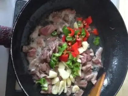 Make Mouth and pork step 4