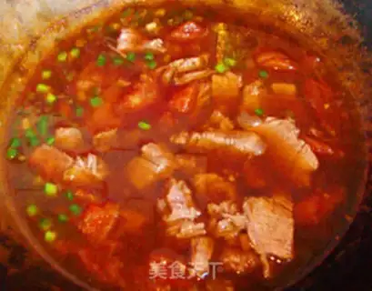 Make Tomato beef noodles step 7
