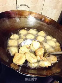 Make Spicy tablet tofu step 2