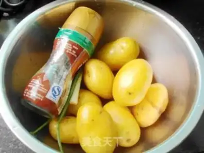 Make Black pepper organ, potatoes step 0