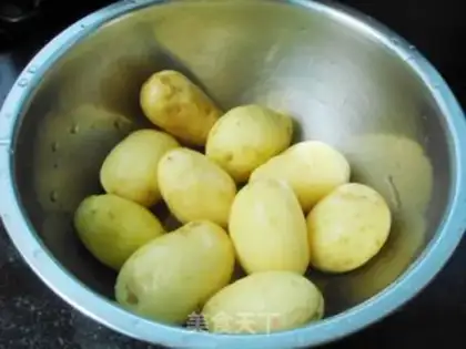 Make Black pepper organ, potatoes step 1