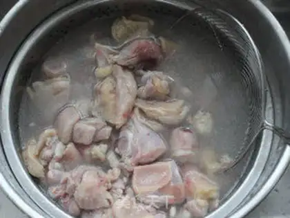 Make Xinjiang chicken step 6