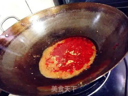 Make Spicy tablet tofu step 9