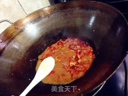 Make Spicy tablet tofu step 10