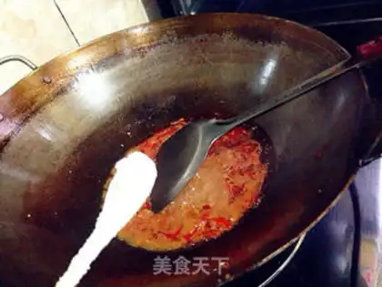 Make Spicy tablet tofu step 11