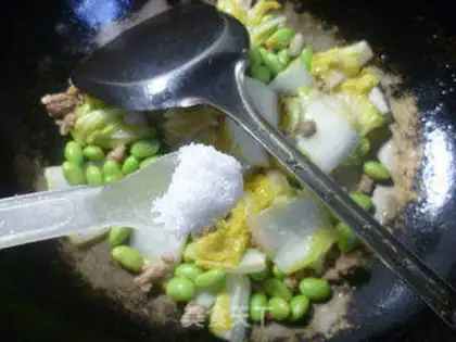 Make Meat-cracked beans step 10