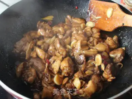 Make Xinjiang chicken step 10