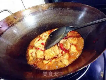 Make Spicy tablet tofu step 13