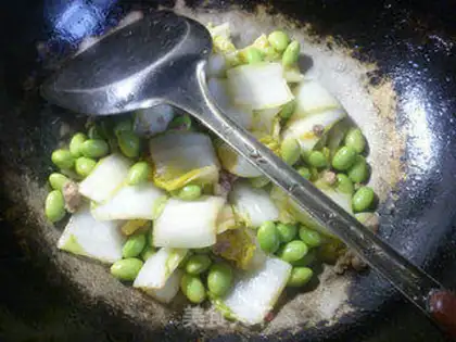 Make Meat-cracked beans step 12