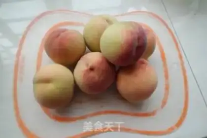 Make Peach cans step 0