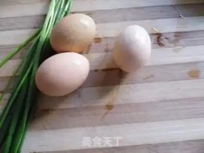 Make Chili egg fried rice step 0
