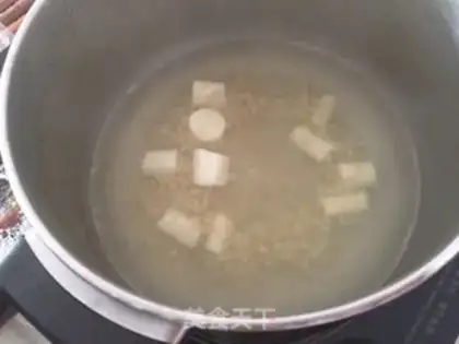 Make Rice congee step 1