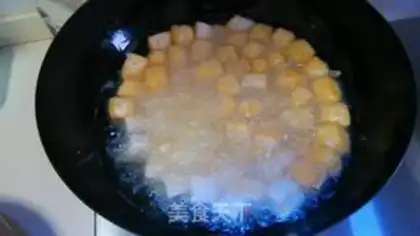 Make Fish tofu step 1