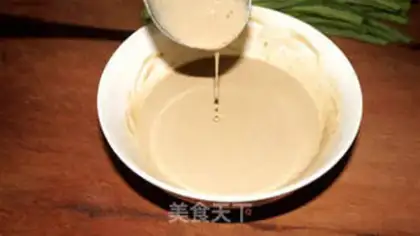 Make Garlic sauce with beans step 5