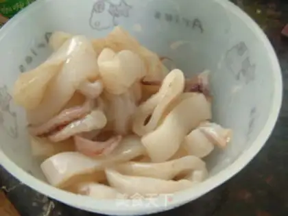 Make Gold squid step 1