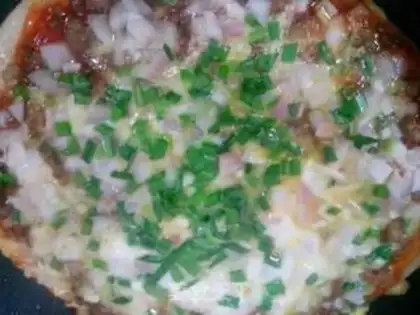 Make Eggplant gravy onion waffles step 10
