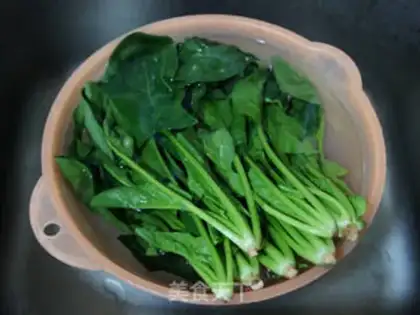 Make Spinach gravy step 2