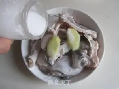 Make Red-burned fish lips step 1
