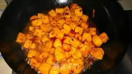 Make Fish tofu step 7